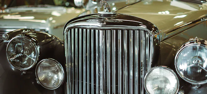 Using a classic car as security for a vehicle restoration business