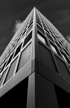 low angle photography building