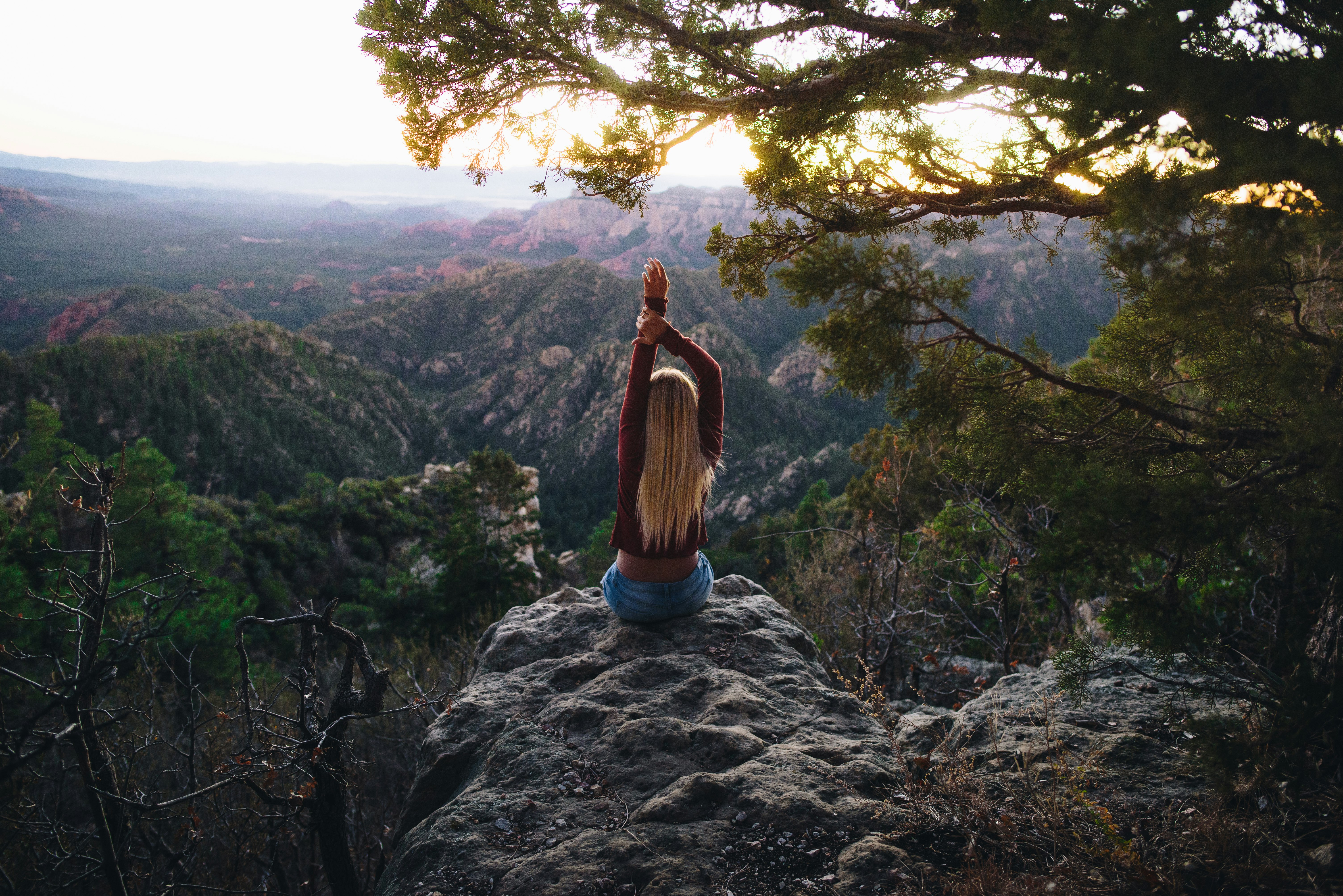 Outdoor yoga class in Winter Park