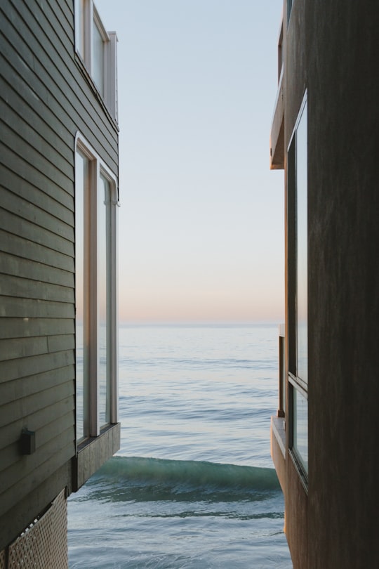 house in front of body of water in Malibu United States