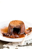 oozing caramel cake