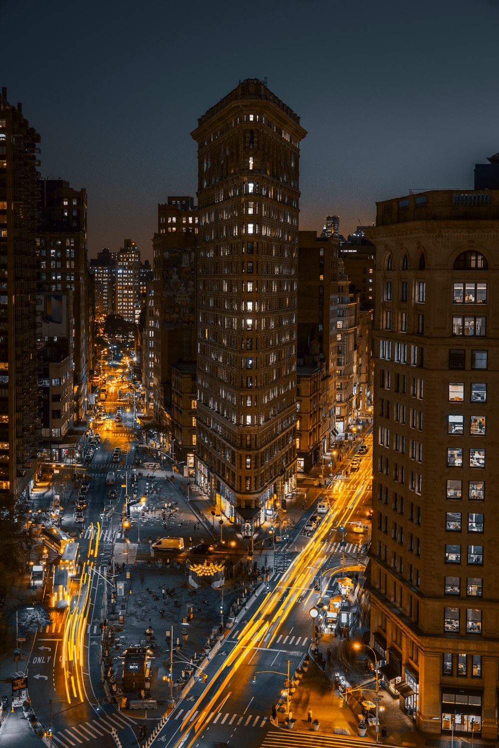 Luftaufnahmen von städtischen Gebäuden