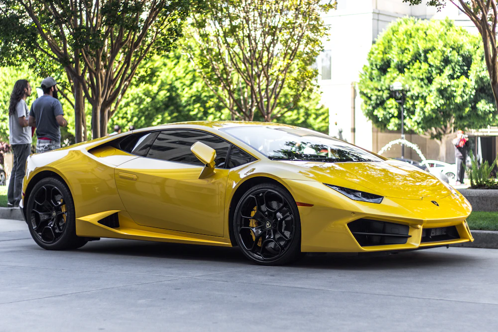 Detailaufnahme eines gepflegten Fahrzeugs