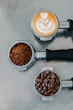Coffee grounds used in coffee scrubs to eliminate dead skin
