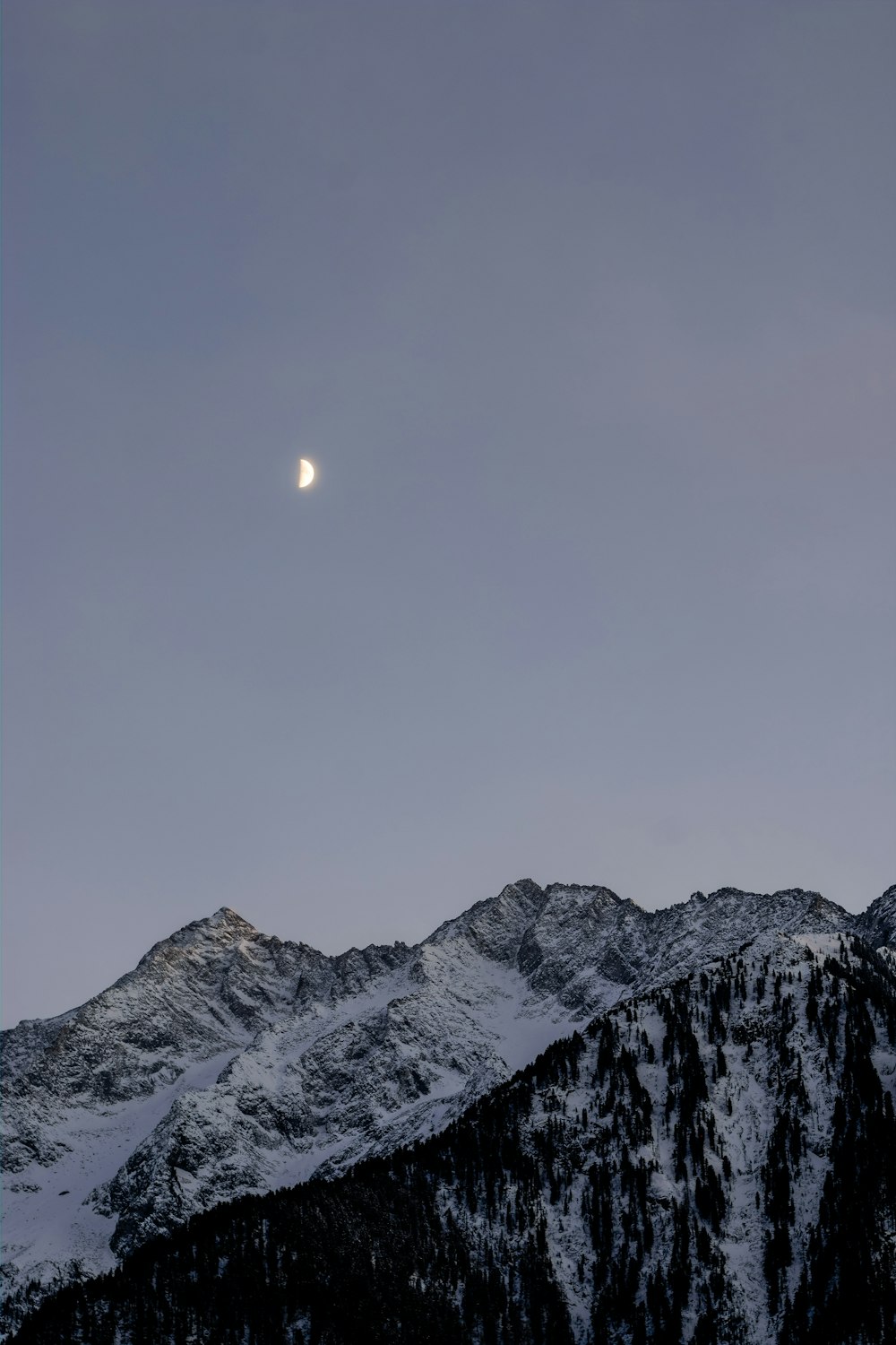 snow covered mountain