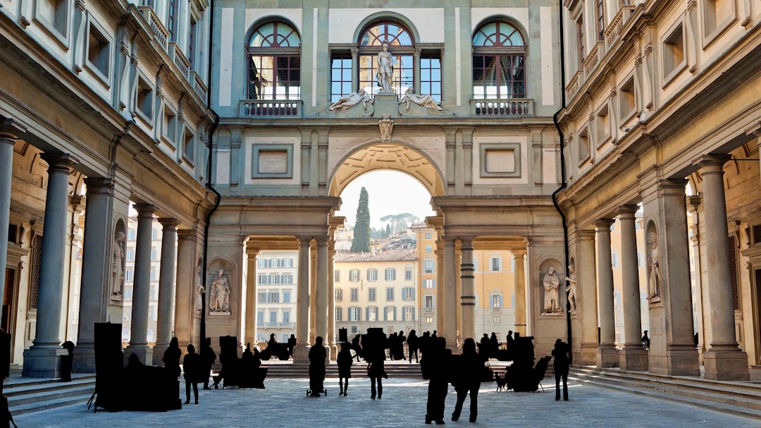 Landmark photo spot Piazzale degli Uffizi Basilica of Santa Croce in Florence