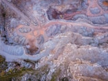 aerial photo of mining area at daytime