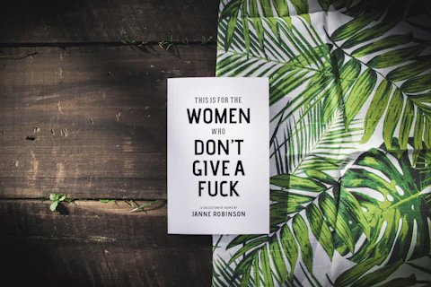 leaves illustration and board with text overlay, that makes me think of womens empowerment