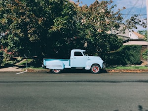 Camioneta Azul