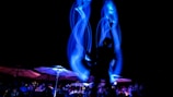 A dynamic visual of a community event.