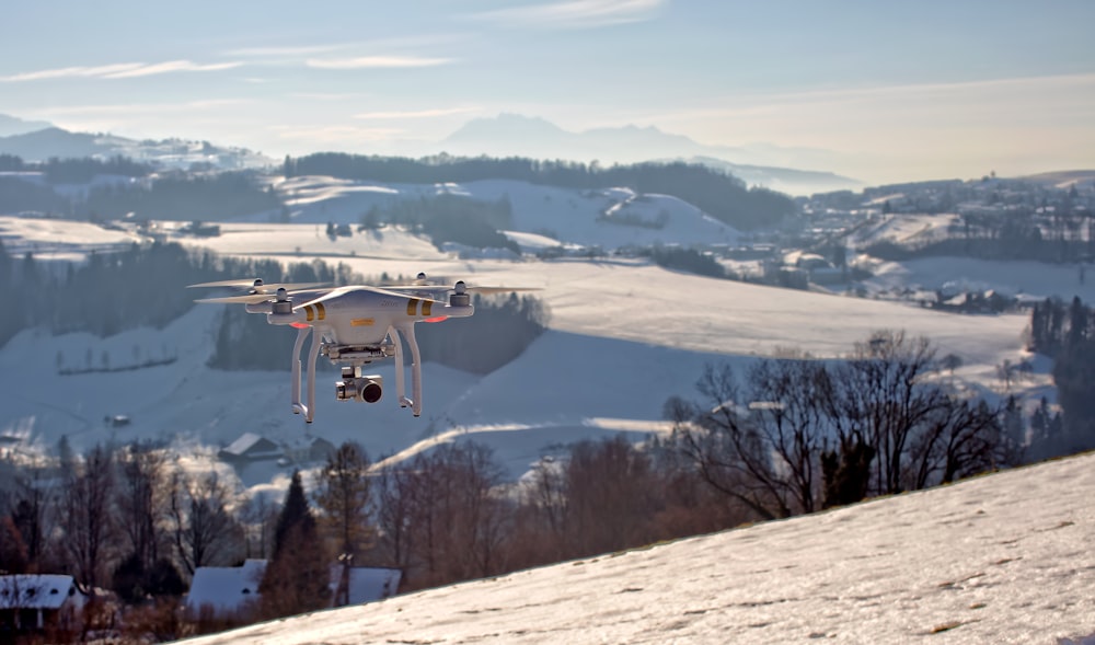 flying DJI Phantom 3 Professional