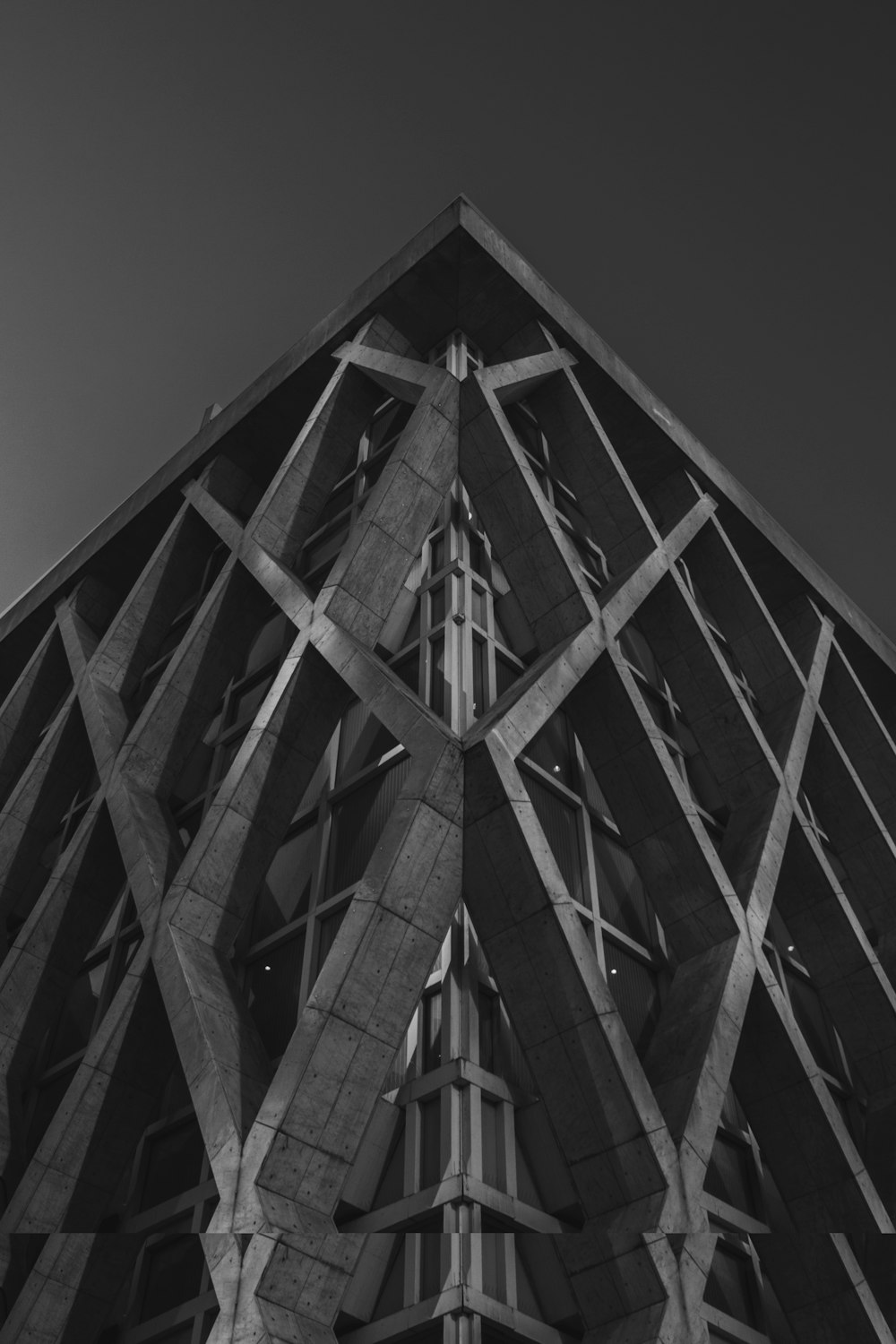 low angle photography of highrise building