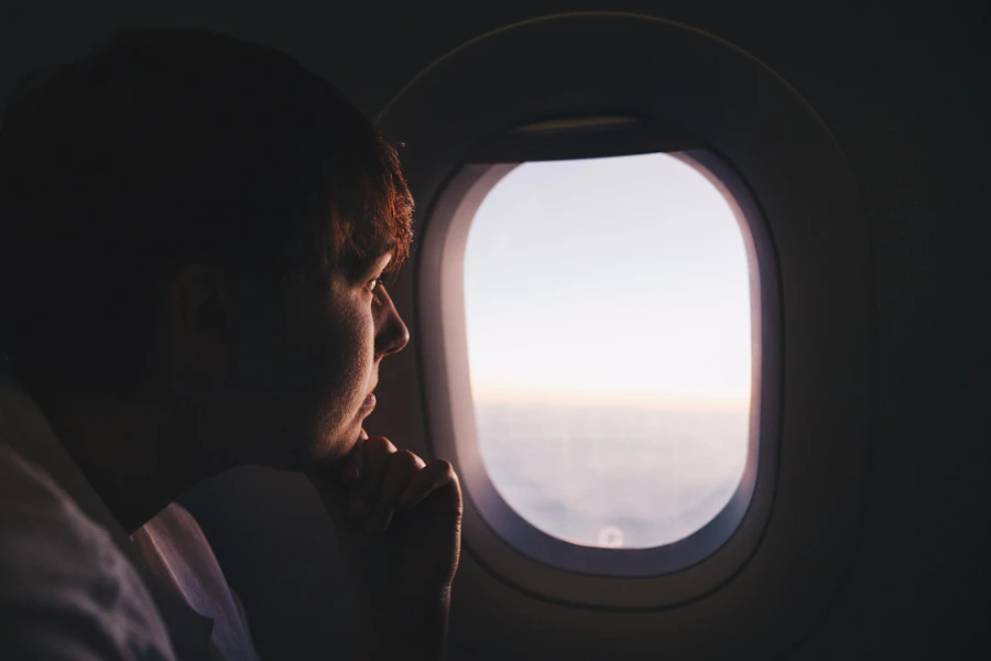 Employee travelling for work