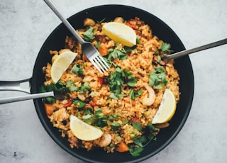 bowl of fried rice