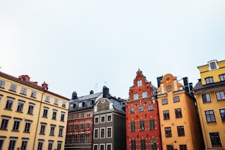brown and black building under white sky