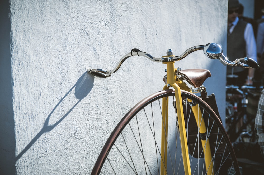 bicicletta gialla