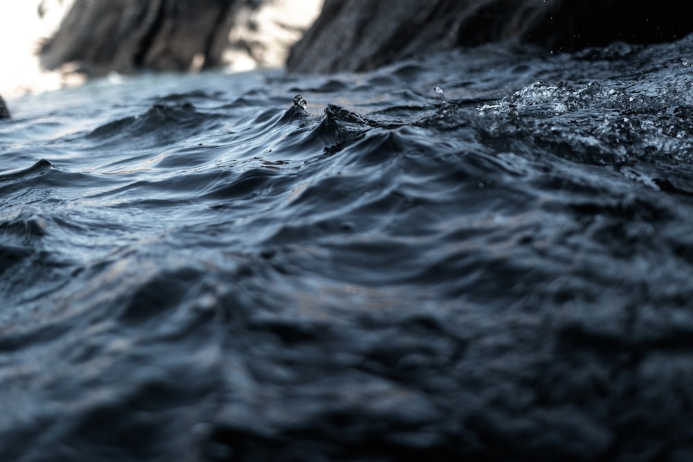 body of water with waves