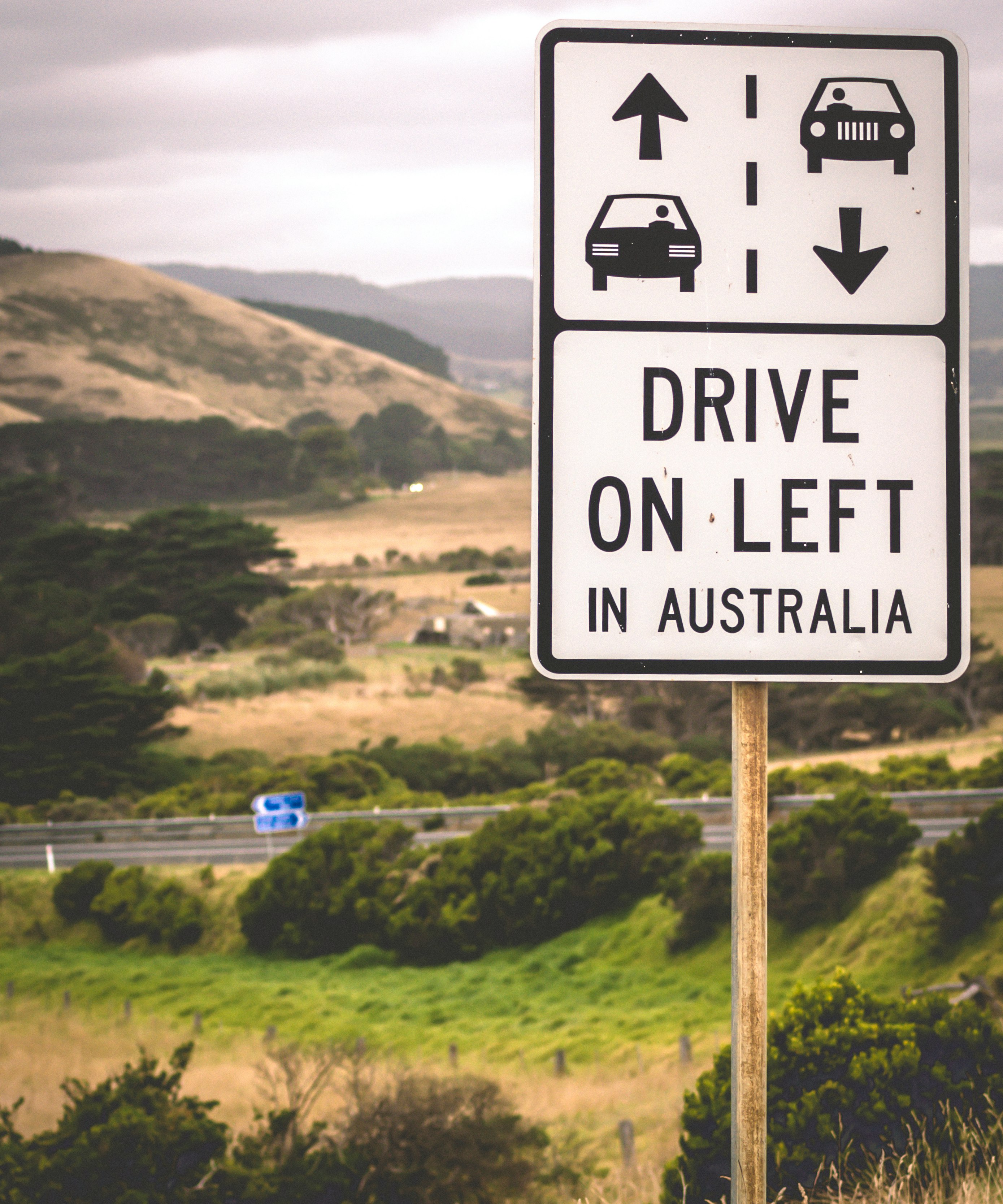 Street sign Australia