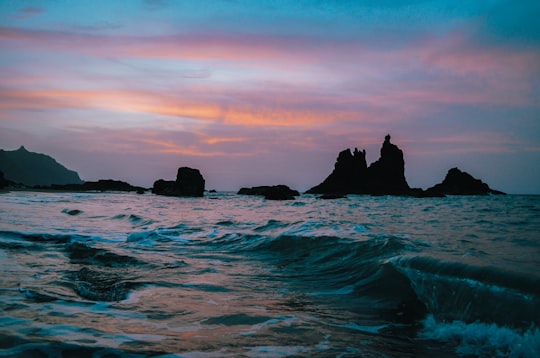 body of water during golden hour in Canary Islands Spain