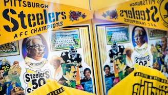 Pittsburgh Steelers AFC champions sign