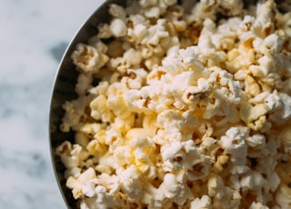 photo of popcorn kernels