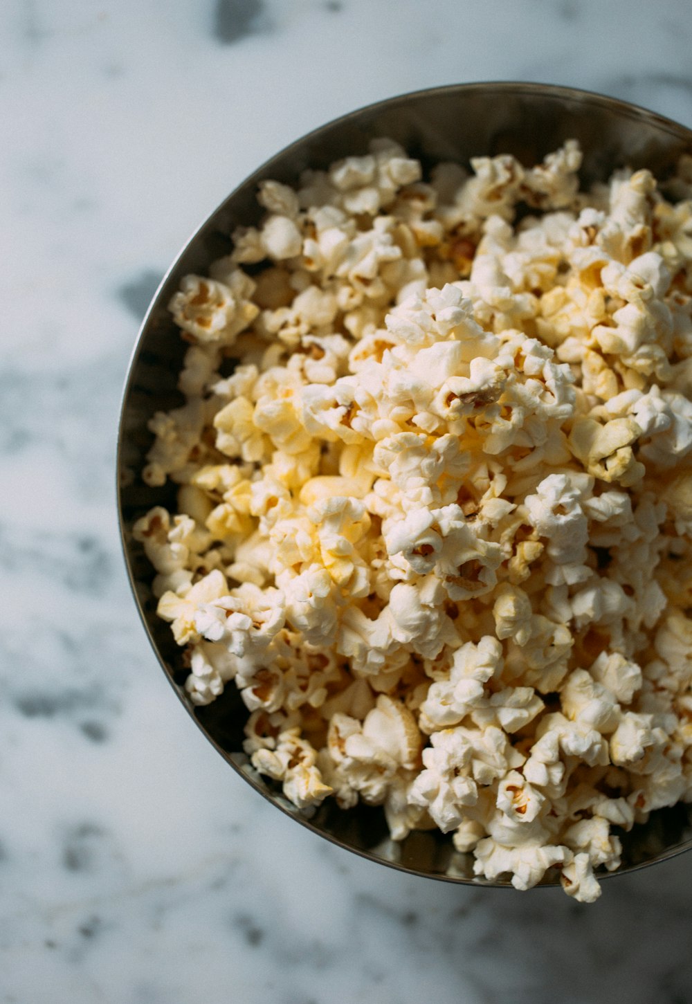 Foto de granos de palomitas de maíz