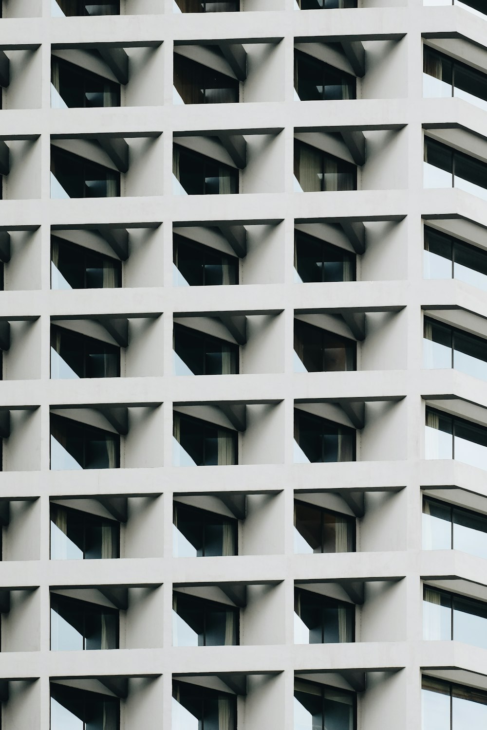 white concrete building