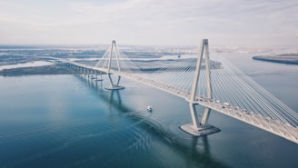 aerial photo of bridge during daytime