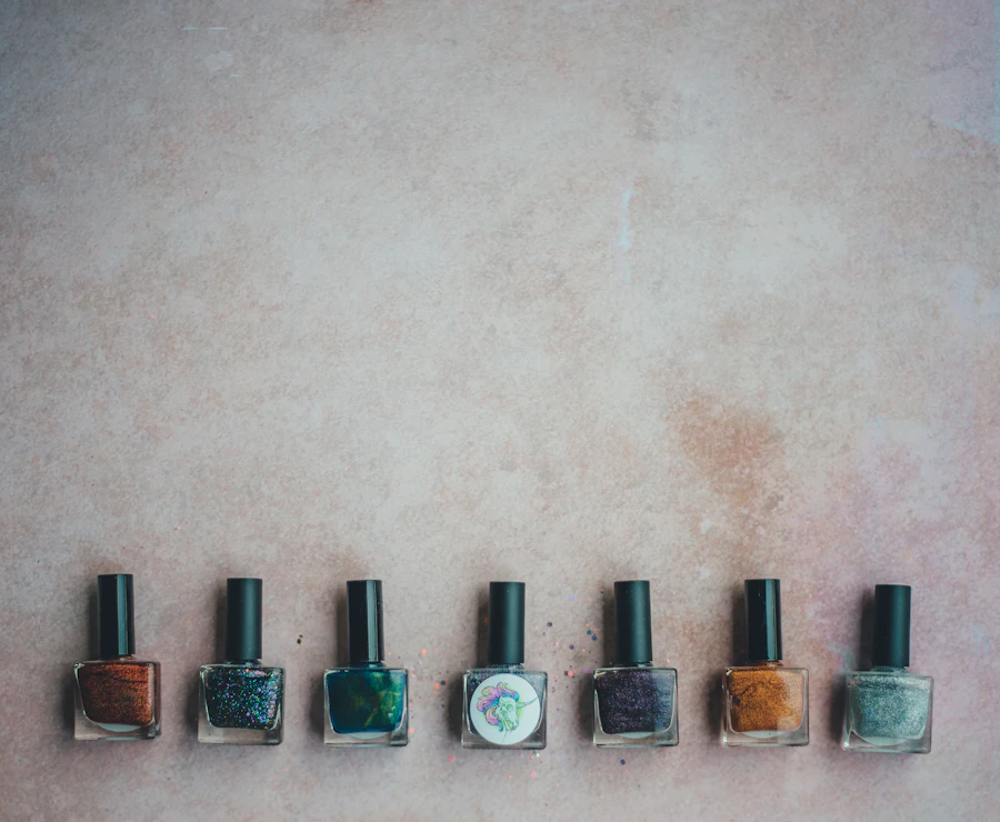 Set de esmaltes de colores