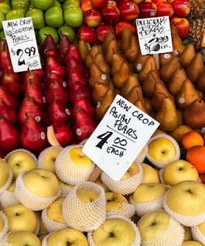 assorted bunch of fruit lot