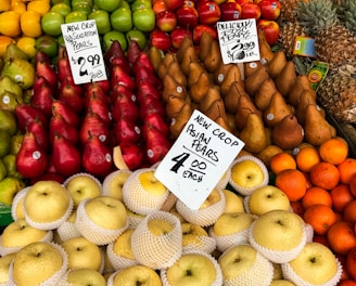 assorted bunch of fruit lot