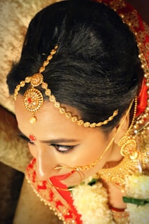 woman wearing jewelries