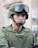 man with battle helmet and goggle