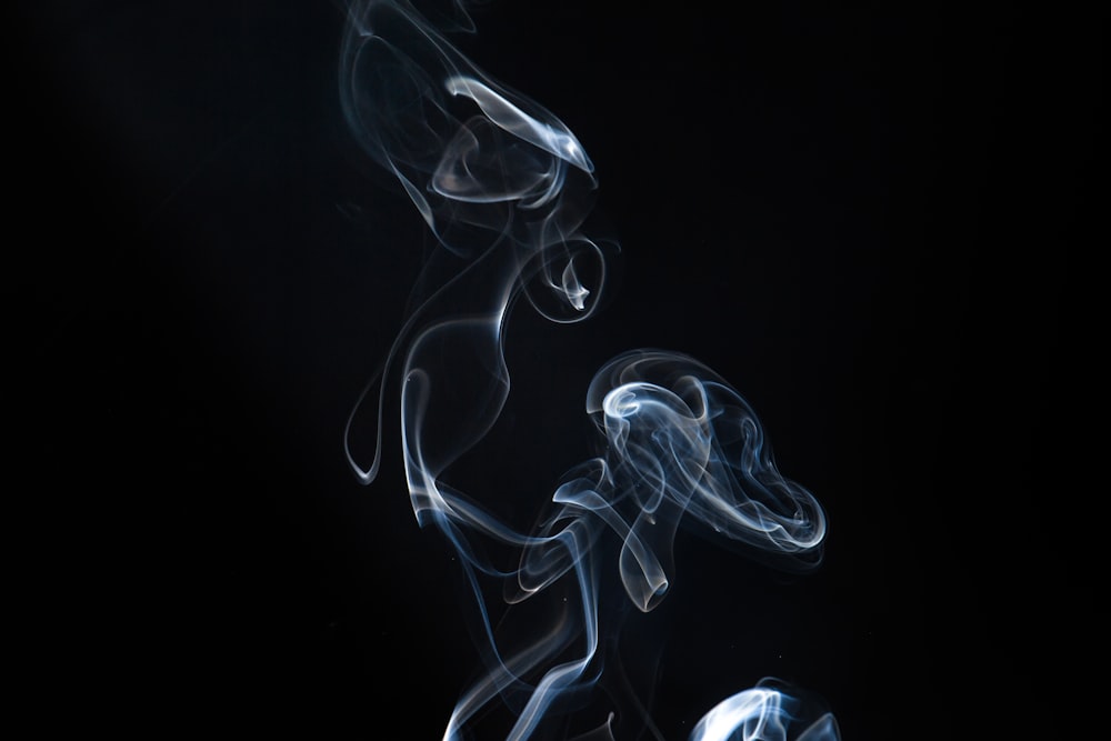 煙のイラストの写真