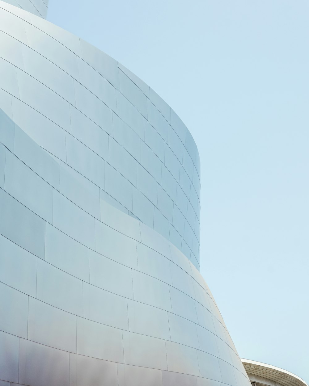 low angle photography of white building