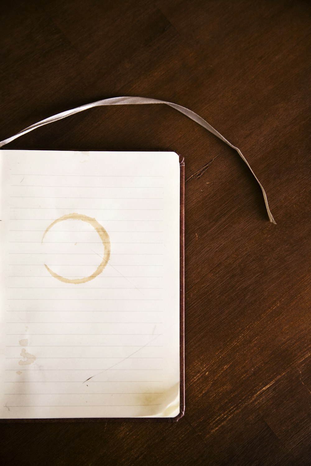 book and brown surface