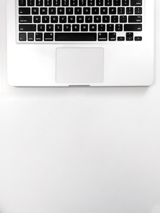 silver MacBook