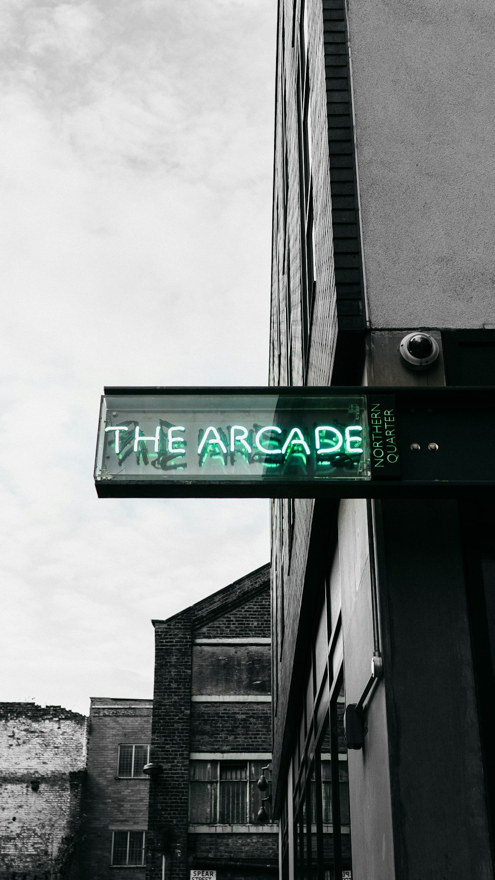 La segnaletica dell'Arcade