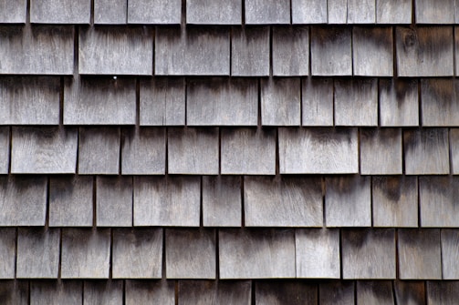 brown roof tiles