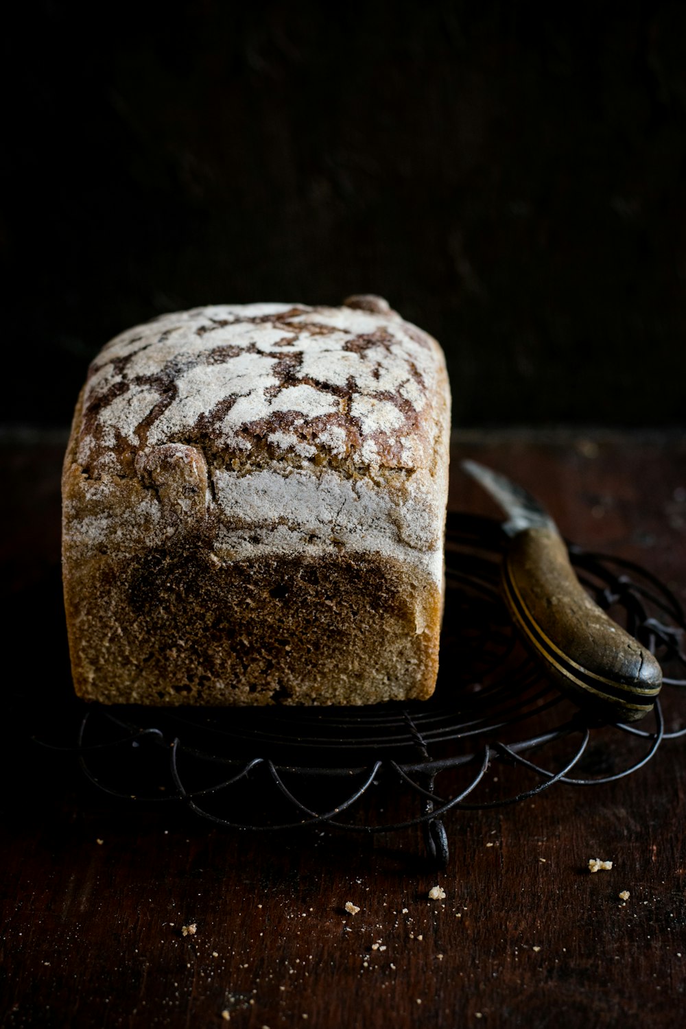 closeup photo of baked bread