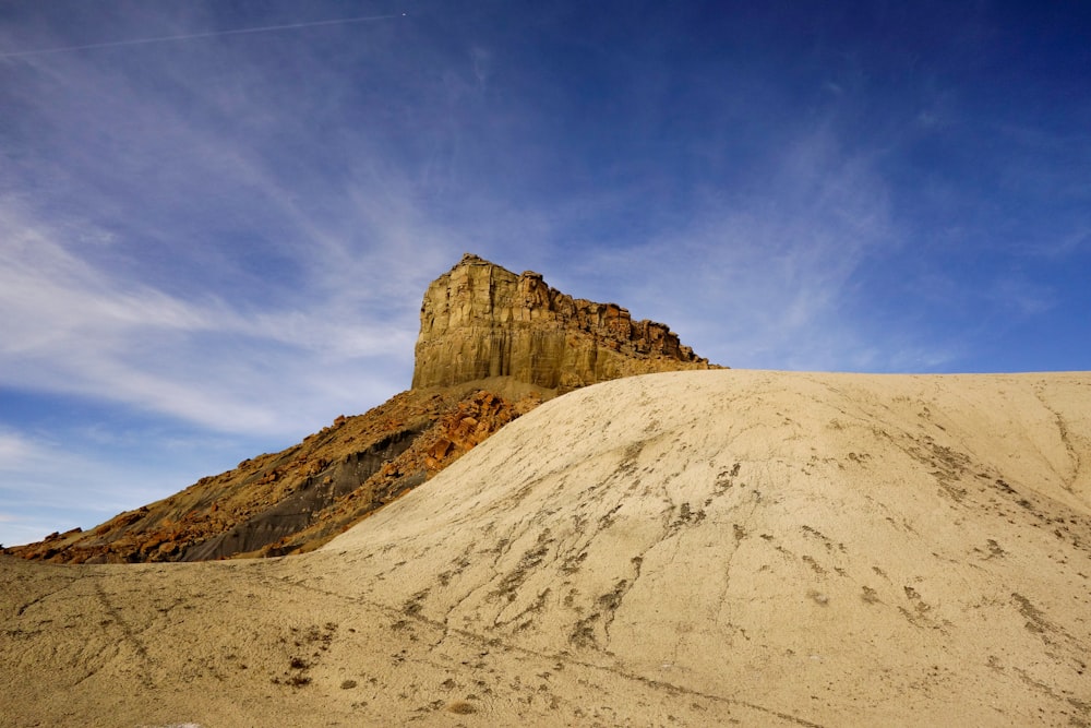 landscape photography of mountain