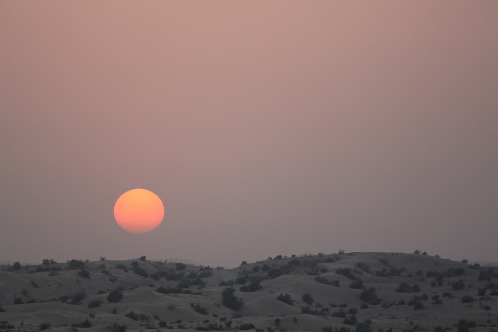 moon over the hill