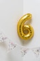 gold balloon decor