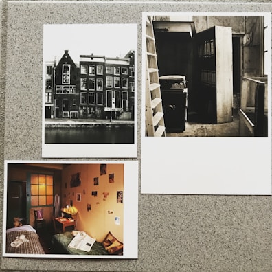 A before-and-after collage of a restored home exterior.