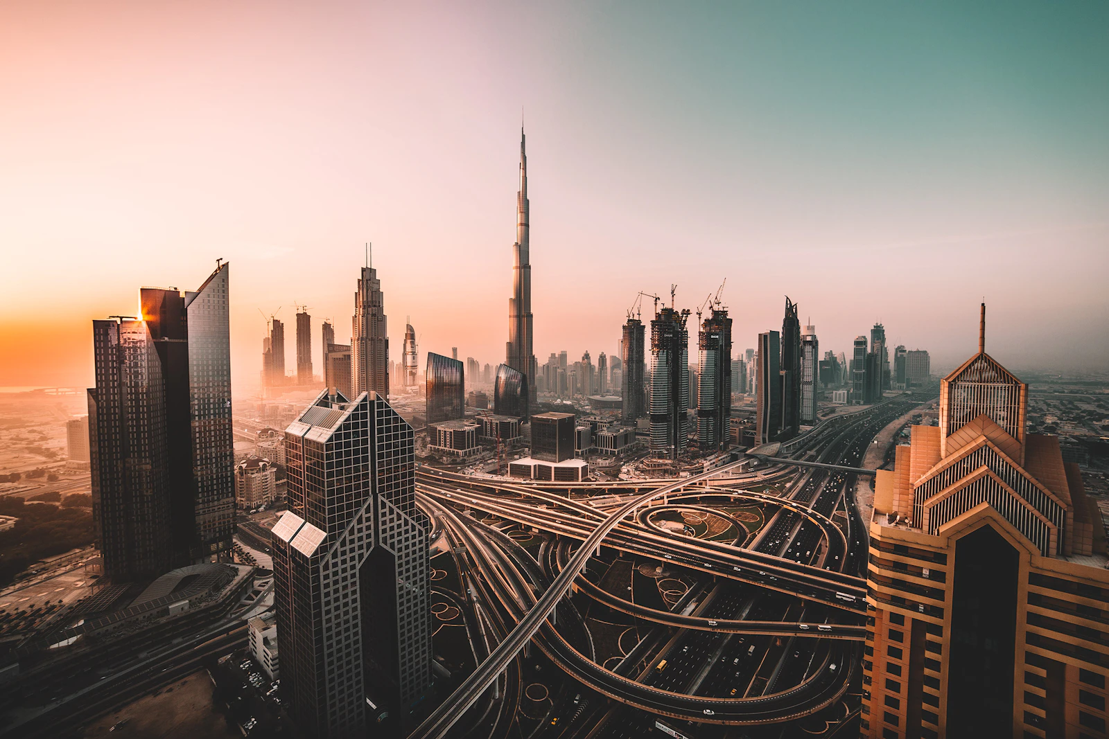 Travel landscape in United Arab Emirates