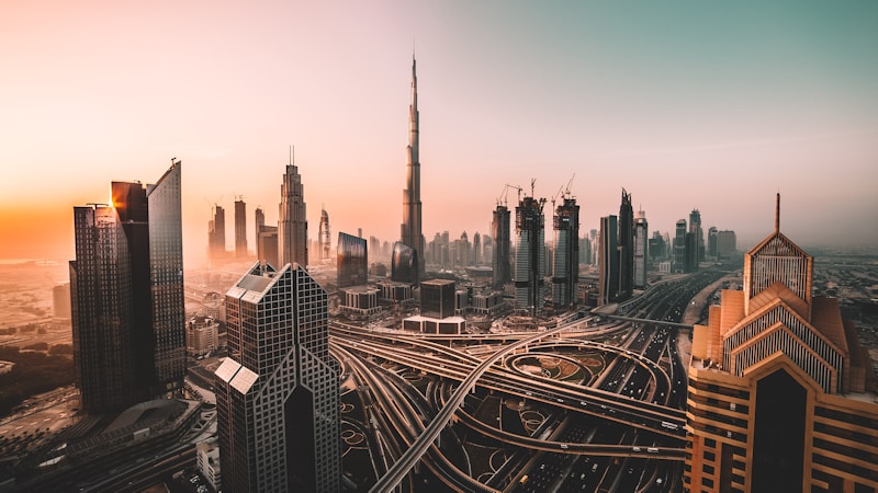 Downtown Dubai and Burj Khalifa