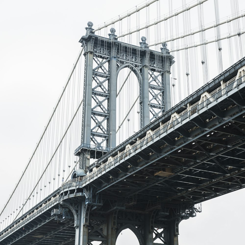 low-angle photography of George Washington Bridge, Brooklyn New York