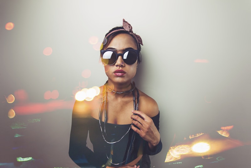 Off-shoulder elegance