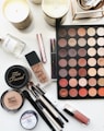 close-up photography of assorted cosmetics