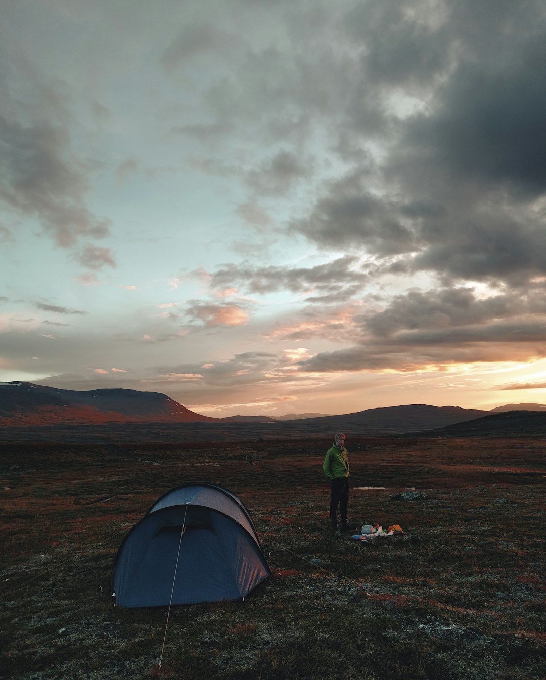 travelers stories about Camping in STF Blåhammarens mountain station, Sweden